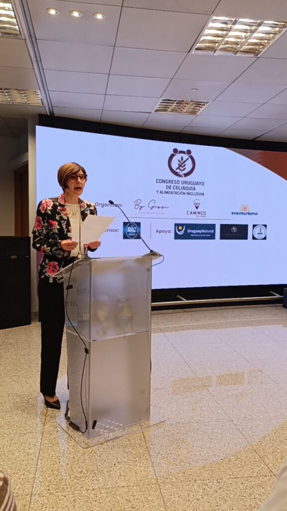 Maestra de Ceremonia, Primer Congreso de Celiaquía, mayo 2026.